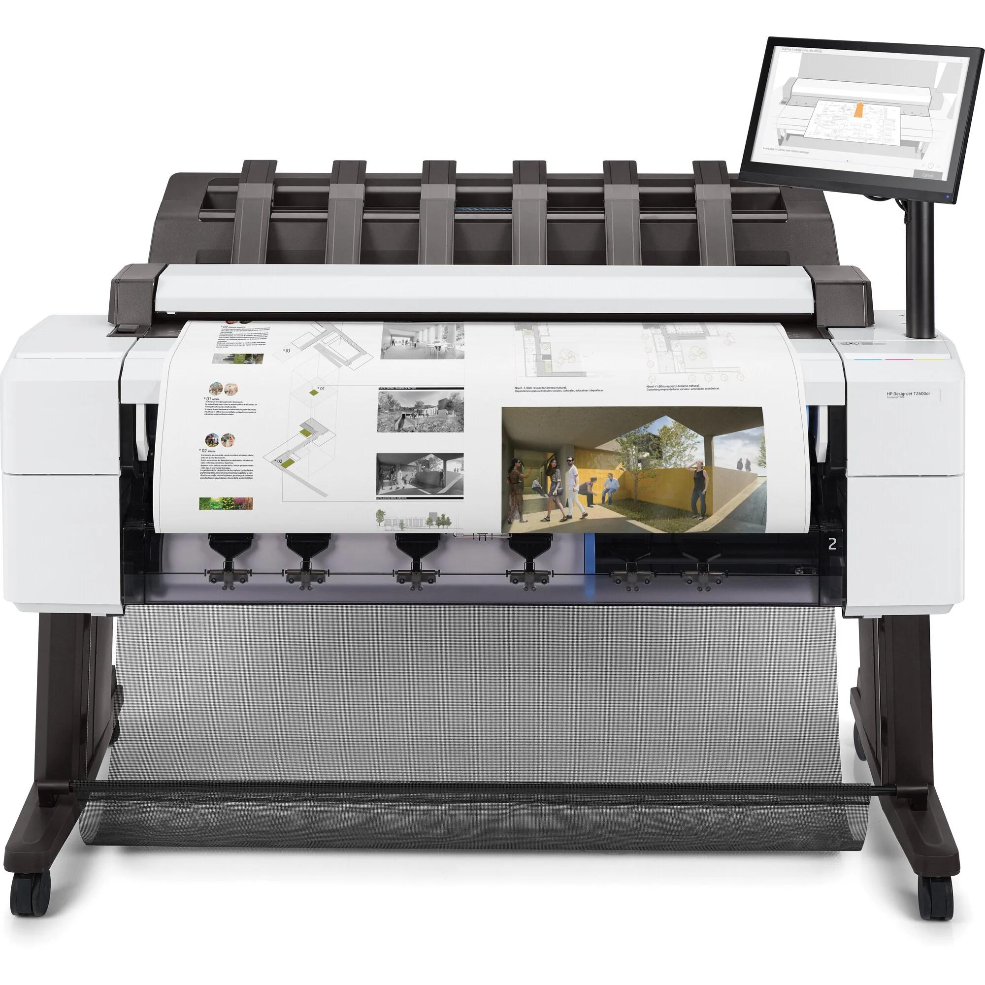 פלוטר HP Designjet T2600dr 36-in PS MFP – תמונה 3