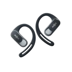 אוזניות Shokz OpenFit Air שחור אלחוטי 8.7 גרם עד 28 שעות סוללה IP54 באחריות יבואן רשמי