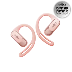 Alternative view of אוזניות Shokz OpenFit Air אלחוטיות ורוד 8.7 גרם IP54 עד 28 שעות סוללה באחריות יבואן רשמי