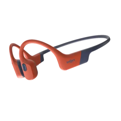 אוזניות שחייה Shokz OpenSwim Pro אדום 32GB IP68 Bluetooth V5.4 באחריות יבואן רשמי