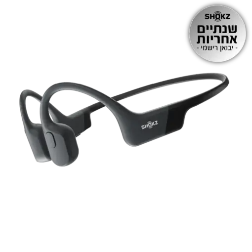 אוזניות הולכת עצם Shokz OpenRun Mini USB-C שחור
