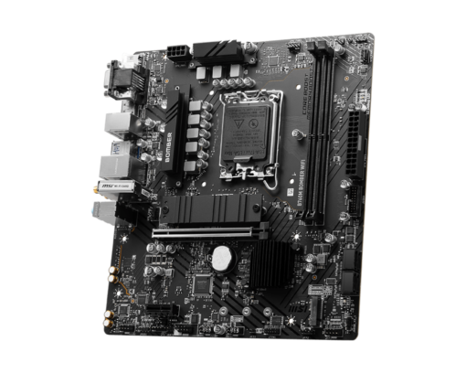 לוח אם MSI B760M BOMBER WIFI DDR5 LGA1700 96GB 2.5Gbps WiFi 6E BT5.2 באחריות יבואן רשמי
