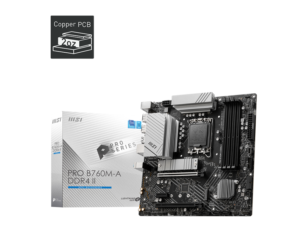 לוח אם MSI PRO B760M-A DDR4