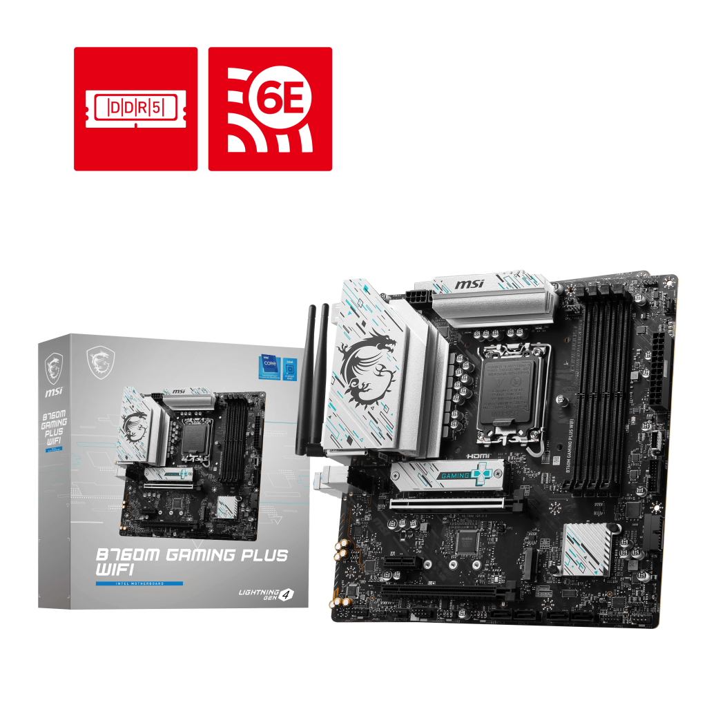 לוח אם MSI B760M GAMING PLUS WIFI – תמונה 5