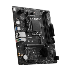 לוח אם MSI PRO H610M-S DDR4 LGA1700 12/13 Gen Intel Dual Channel 64GB 2xDDR4 באחריות יבואן רשמי