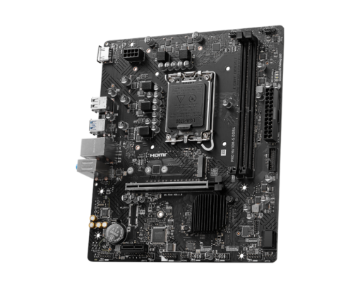 לוח אם MSI PRO H610M-S DDR4 LGA1700 12/13 Gen Intel Dual Channel 64GB 2xDDR4 באחריות יבואן רשמי
