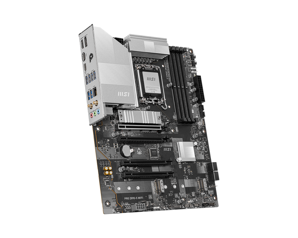 לוח אם MSI PRO Z890-S WIFI Intel Core Ultra LGA 1851 DDR5 256GB 4 חריצים WiFi 7 BT5.3 באחריות יבואן רשמי – תמונה 4