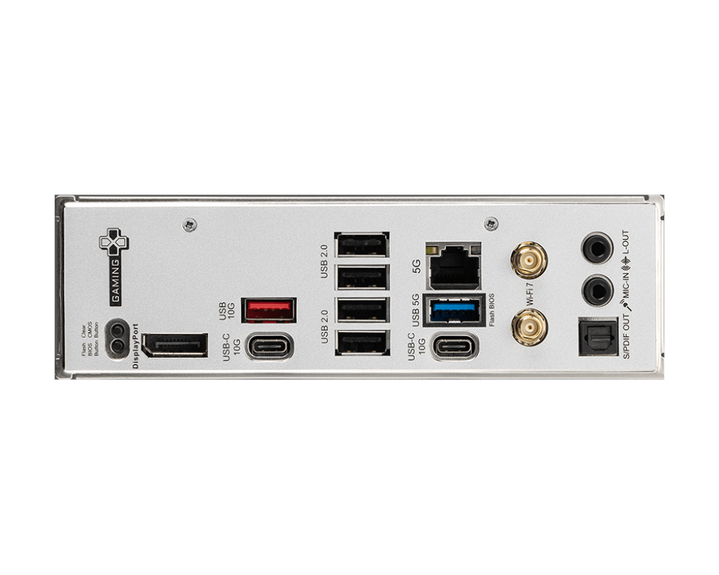 לוח אם MSI B850 GAMING PLUS WIFI AM5 DDR5 WiFi 7 Ryzen 9000/8000/7000 באחריות יבואן רשמי – תמונה 4
