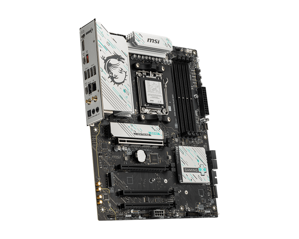 לוח אם MSI B850 GAMING PLUS WIFI AM5 DDR5 WiFi 7 Ryzen 9000/8000/7000 באחריות יבואן רשמי – תמונה 3