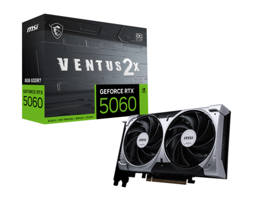כרטיס מסך MSI GeForce RTX 5060 8G VENTUS 2X OC