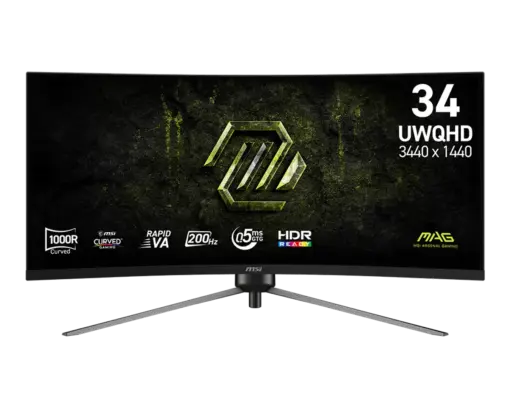 מסך MSI MAG 345CQRF E20