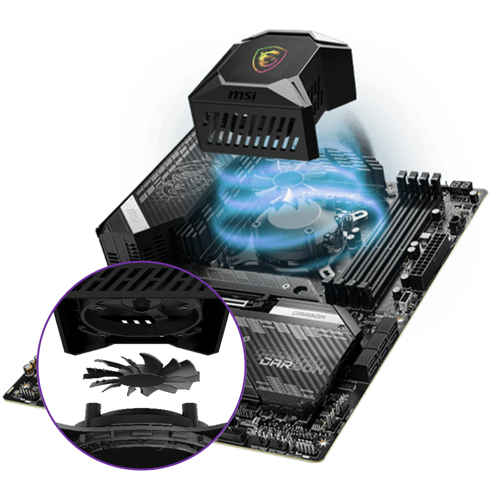 קירור נוזלי למעבד MSI MPG CORELIQUID K240 V2 – תמונה 2