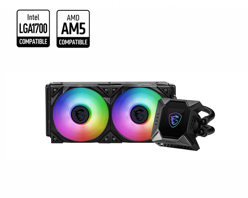 קירור נוזלי למעבד MSI MPG CORELIQUID K240 V2 – תמונה 4