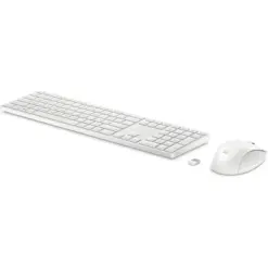 סט מקלדת ועכבר HP 650 WLS KB MSE Combo WHT