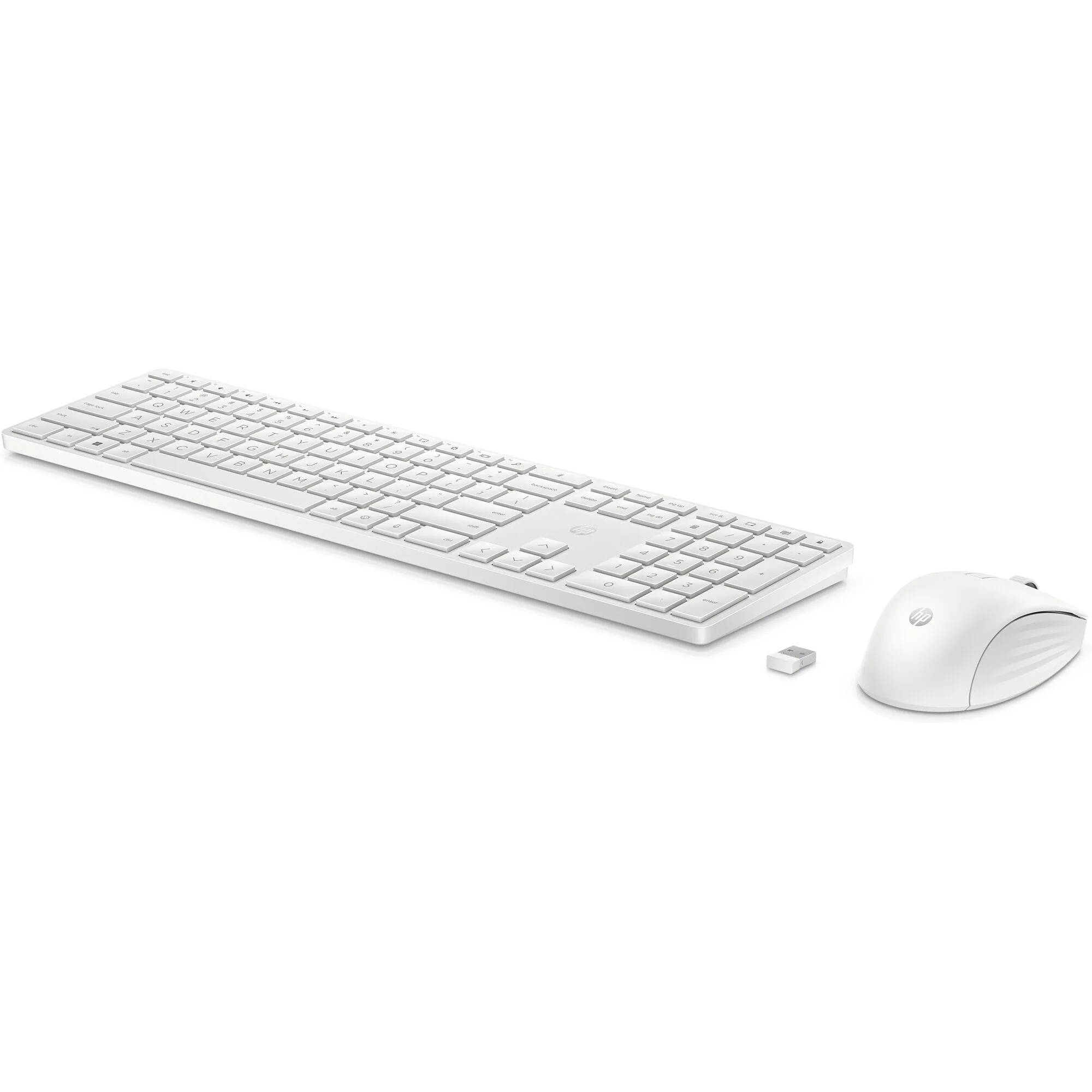 סט מקלדת ועכבר HP 650 WLS KB MSE Combo WHT