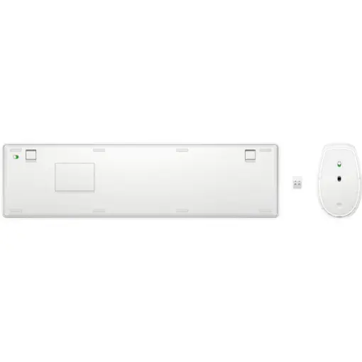 סט מקלדת ועכבר HP 650 WLS KB MSE Combo WHT