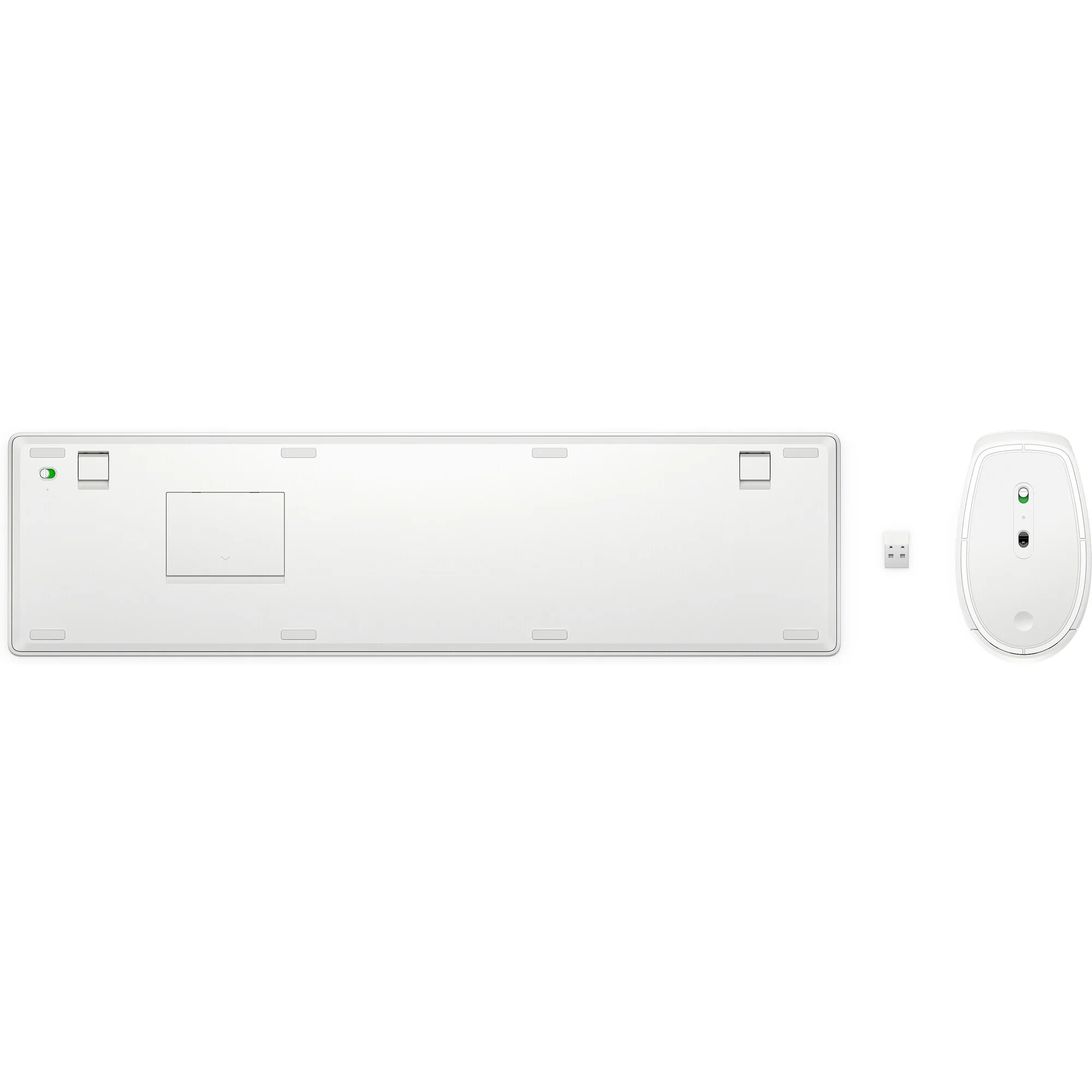 סט מקלדת ועכבר HP 650 WLS KB MSE Combo WHT – תמונה 3