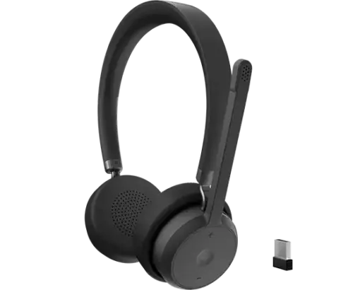 LENOVO Wireless VoIP Headset | Bluetooth® 5.3 with USB-A re