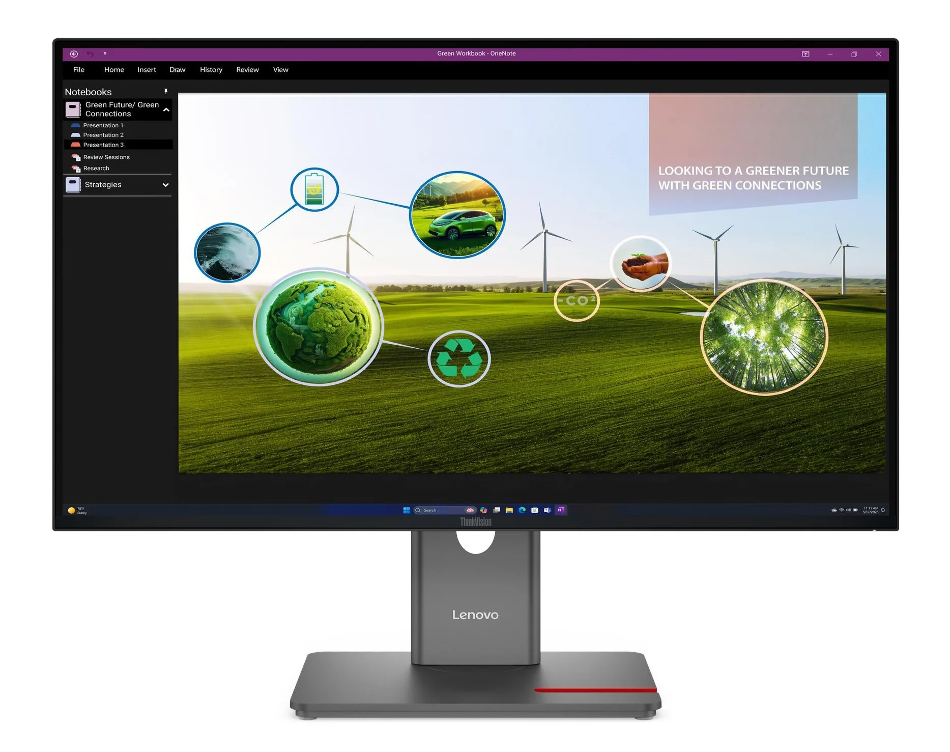 LENOVO ThinkVision P27Q-40 | 3Y – תמונה 3