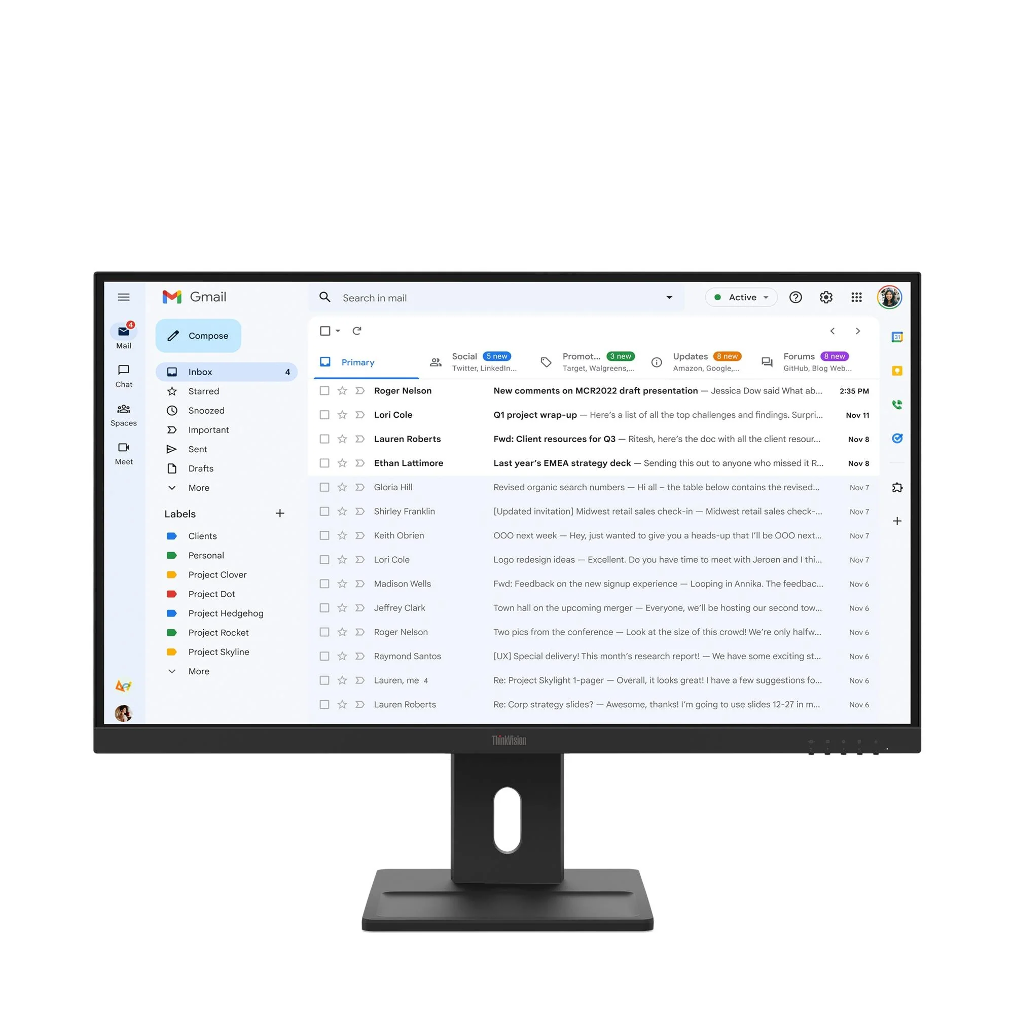 LENOVO ThinkVision E27-40 27|1920x1080|Speakers|3YR