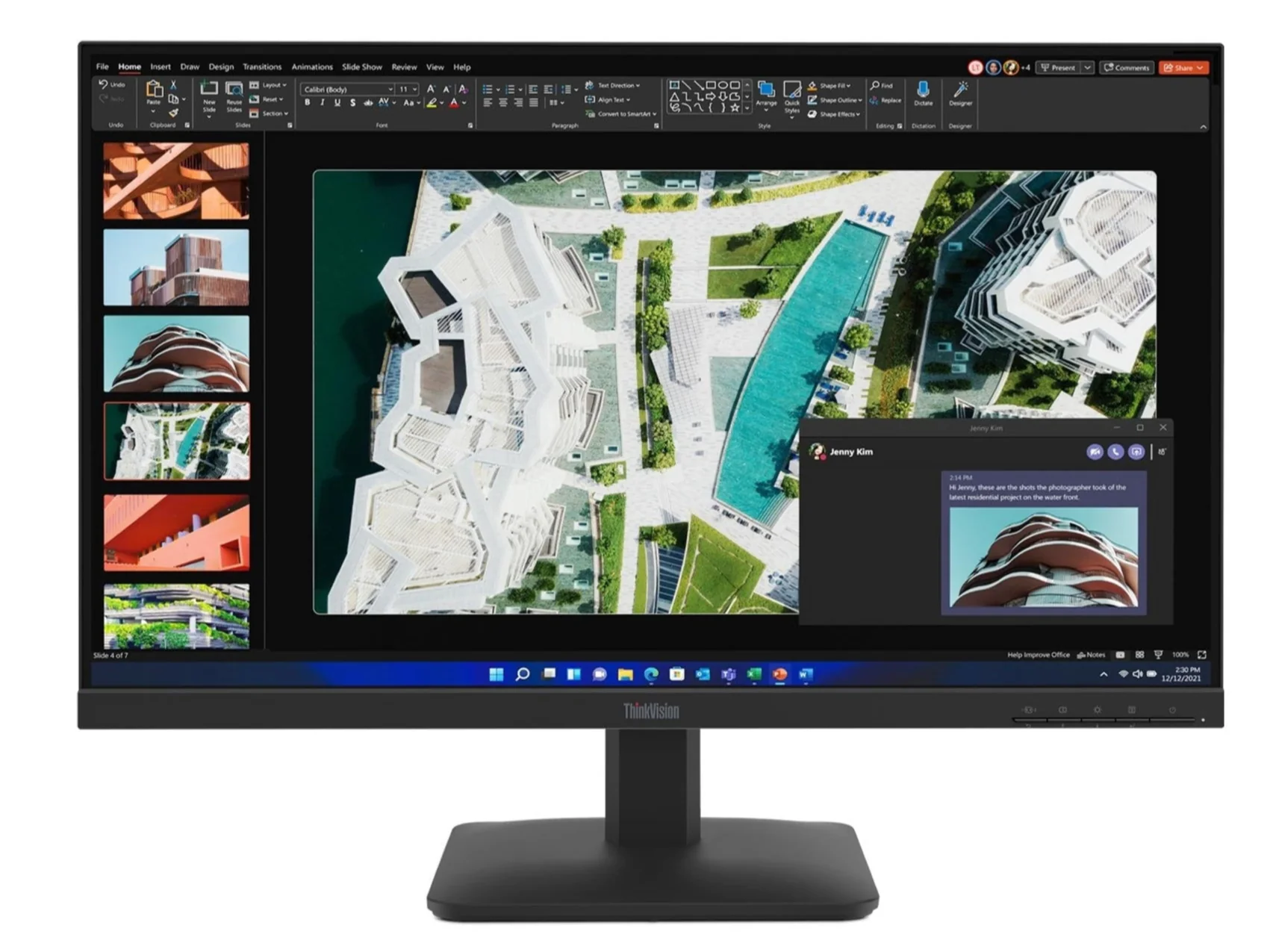 LENOVO ThinkVision S27-4e 1920x1080 | HDMI, VGA | 3Y – תמונה 3