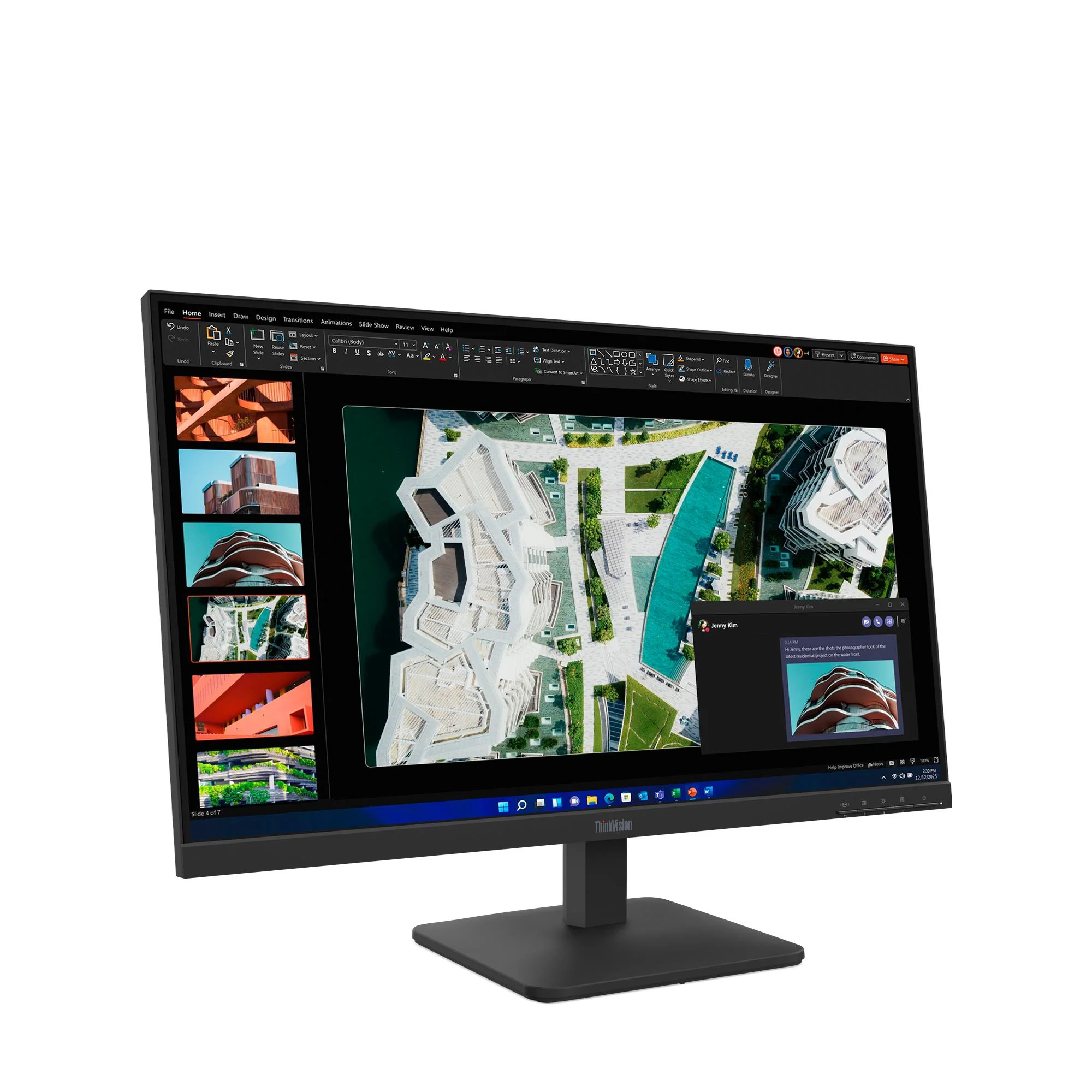 LENOVO ThinkVision S27-4e 1920x1080 | HDMI, VGA | 3Y – תמונה 2