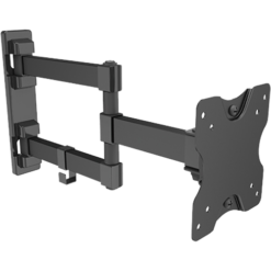 זרוע דו מפרקית מאלומיניום VESA 100 75 up to 27 and 15kg