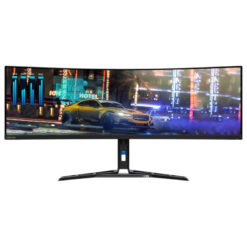 Alternative view of Lenovo R45w-30 44.5 VA Ultra-wide Curved Gaming Monitor - 67B1GAC3IS