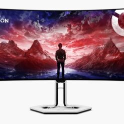 Alternative view of Lenovo Legion PRO 34WD-10 34 Oled WQHD (3440x1440) Curved Gaming Monitor - 67C9UAC1IS