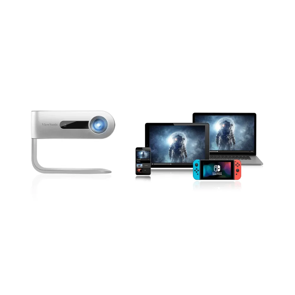 מקרן חכם ViewSonic X1‑4K Pro – קולנוע וגיימינג ברזולוציה 4K