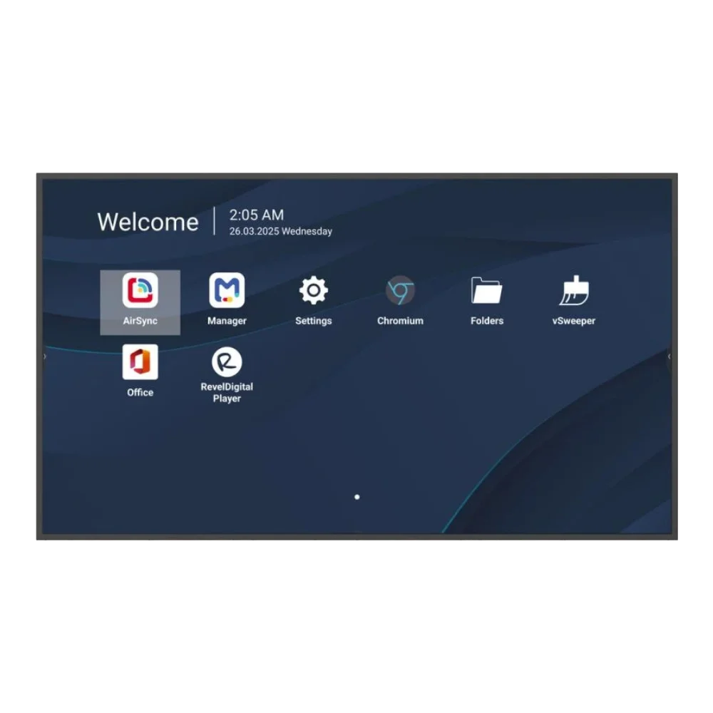 מסך מסחרי 4K 75 דגם CDE7514-2C מבית ViewSonic