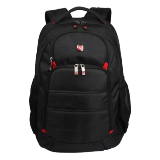 תיק גב למחשב נייד Miracase NB-8122PRO 15.6 שחור עם תא מרופד ורצועות אורטופדיות באחריות יבואן רשמי