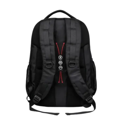 תיק גב למחשב נייד Miracase NB-8122PRO 15.6 שחור עם תא מרופד ורצועות אורטופדיות באחריות יבואן רשמי