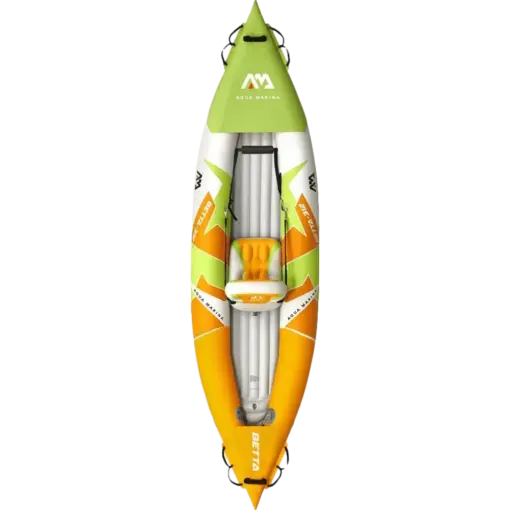 קיאק BETTA BE312 מקצועי 312x80 ס"מ, 9 ק"ג, מושב יחיד, עד 95 ק"ג, באחריות יבואן רשמי