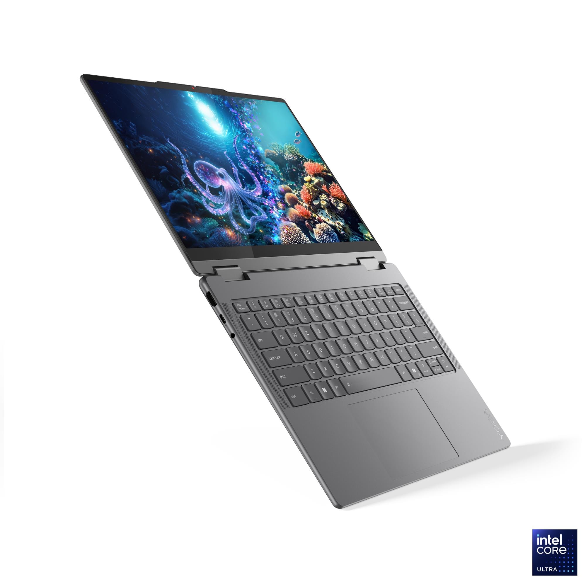 מחשב נייד Lenovo Yoga 7 2-in-1 14 אינץ Intel Core Ultra 7 32GB 1TB OLED מסך מגע 120Hz באחריות יבואן רשמי – תמונה 6