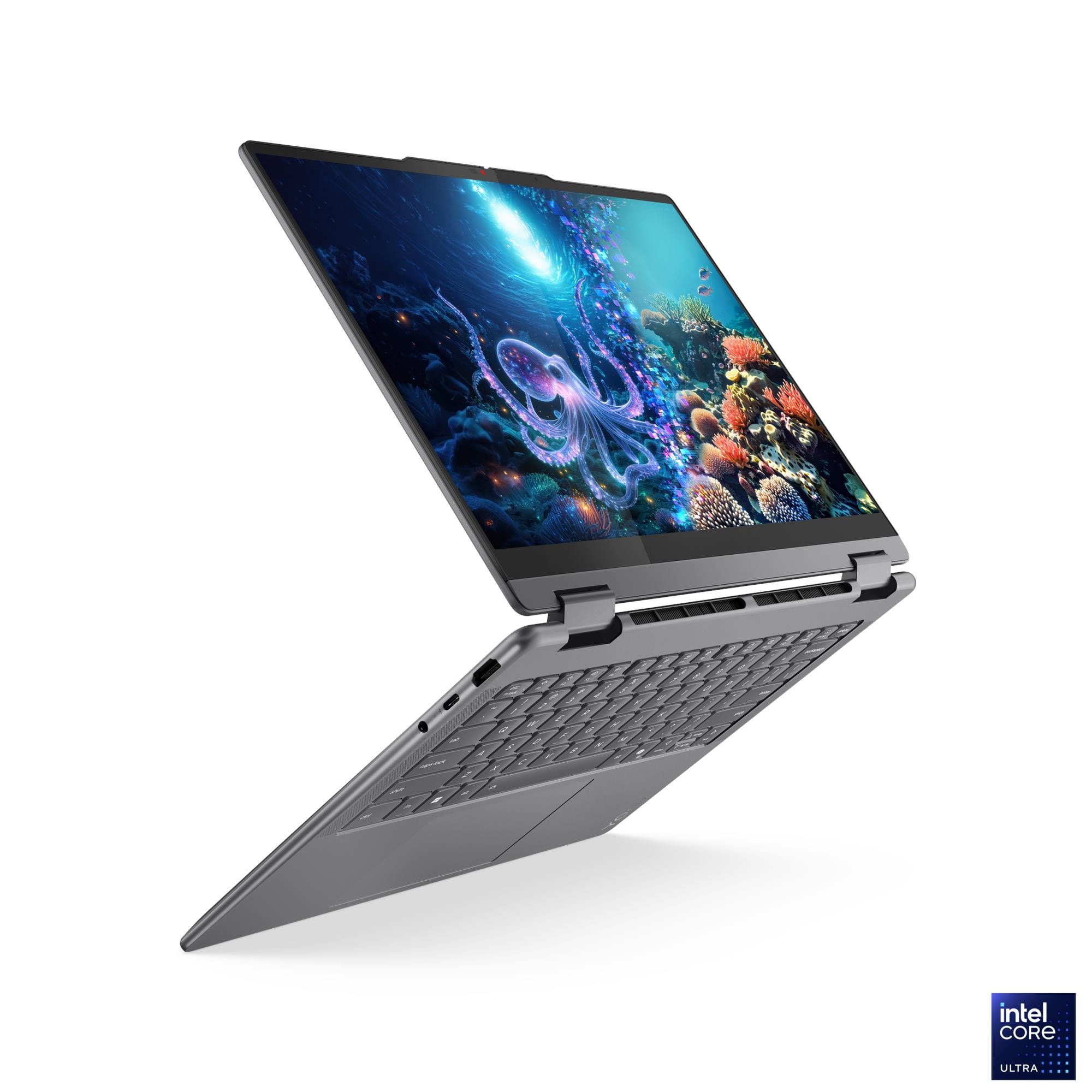 מחשב נייד Lenovo Yoga 7 2-in-1 14 אינץ Intel Core Ultra 7 32GB 1TB OLED מסך מגע 120Hz באחריות יבואן רשמי – תמונה 7