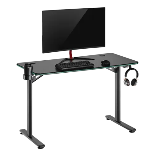 שולחן גיימינג מקצועי GMD08-1 RGB מבית LUMI