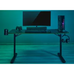 Alternative view of שולחן גיימינג מקצועיGMD08-2 RGB מבית LUMI
