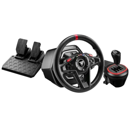 סט הגה + הילוכים T128 Shifter Pack מבית Thrustmaster