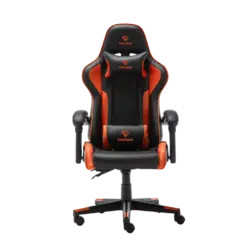 מושב גיימינג בצבע שחור-כתום SCORPIUS LIFE