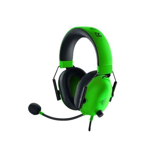אוזניות גיימינג Razer BlackShark V2 X – מיקרופון ברור – בידוד רעשים – ירוק