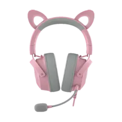 אוזניות – RAZER KRAKEN KITTY V2 PRO בצבע ורוד