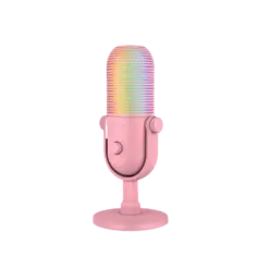 מיקרופון Seiren V3 Chroma בצבע ורוד מבית RAZER