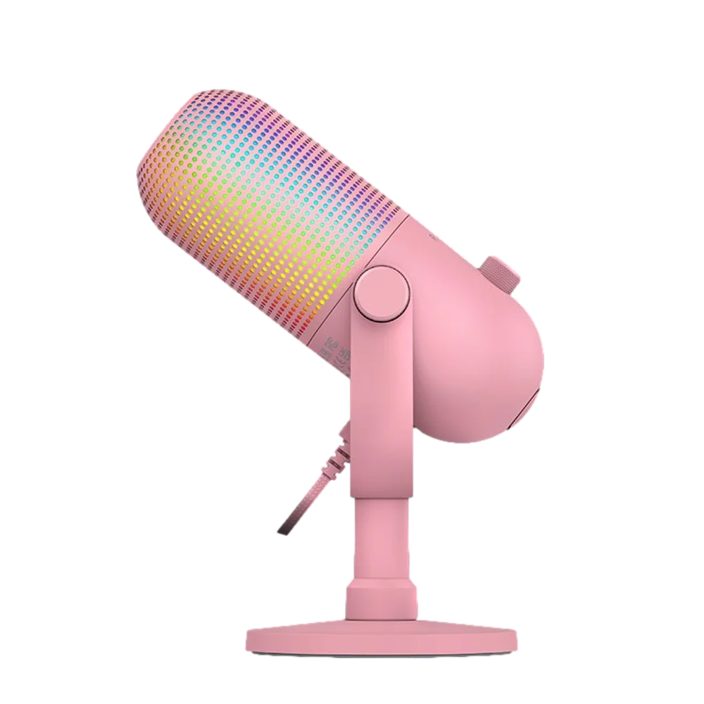 מיקרופון Seiren V3 Chroma בצבע ורוד מבית RAZER – תמונה 2
