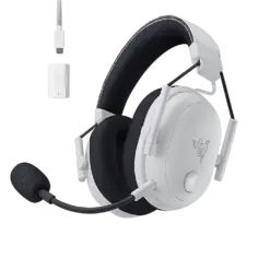 אוזניות אלחוטיות Razer BlackShark V3 Pro - לבן