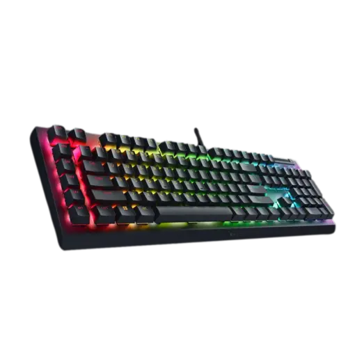 מקל' חוט' RAZ BLACKWIDOW V4 X G.S