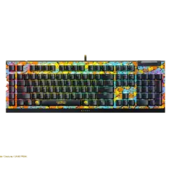 מקלדת מכאנית RAZER BLACKWIDOW V4 X Pokémon Edition