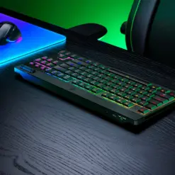 Alternative view of RAZER BLACKWIDOW V4 LOW-PROFILE TENKEYLESS HYPERSPEED – מקלדת מכנית אלחוטית