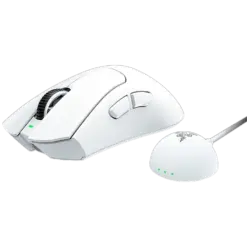 עכבר אלחוטי Razer DeathAdder V4 Pro – לבן