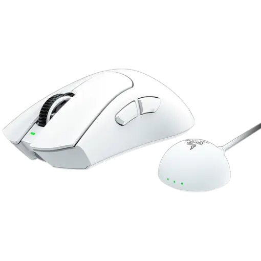 עכבר אלחוטי Razer DeathAdder V4 Pro – לבן